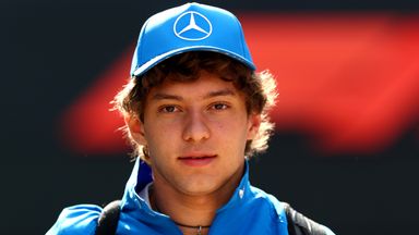 Kimi Antonelli at the British Grand Prix