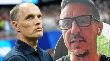 Gary Neville have his verdict on England, Thomas Tuchel and responded to Cristian Romero