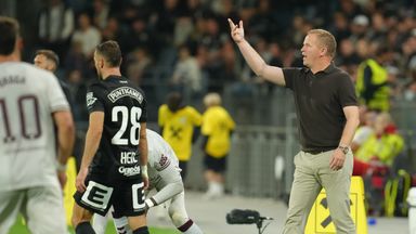 Wouter Vrancken lost his first competitive game in charge of Hearts