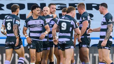 Huddersfield Giants beat Hull FC in a crucial match between the two sides at the bottom of the Super League (Allan McKenzie/SWpix.com)