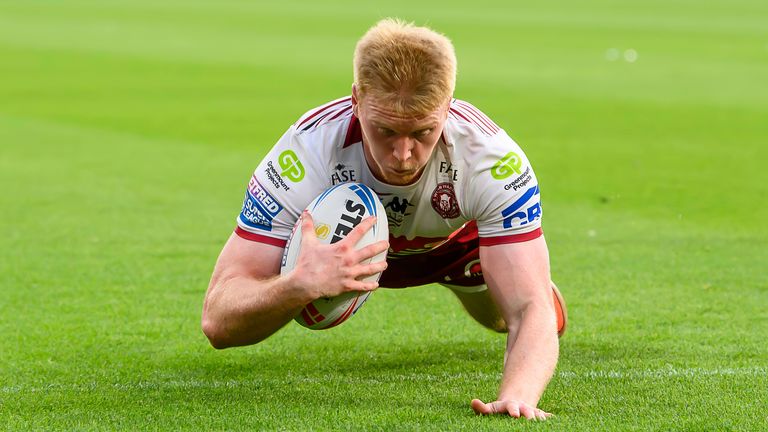 Zach Eckersley scored a hat-trick for Warriors
