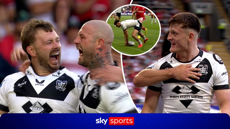 O Hull FC foi rápido ao surpreender o Hull KR com duas tentativas nos primeiros oito minutos