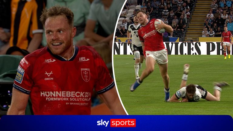 A tentativa de Joe Burgess de destruir os pulmões garantiu a vitória do Hull KR