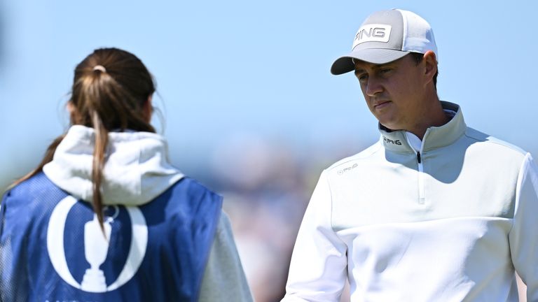 Dean has had Emily on his bag since last month's KLM Open