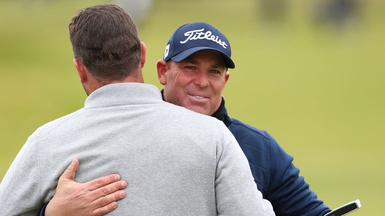 The New Zealand golfer was 'great mates' with Australian cricket legend Shane Warne 