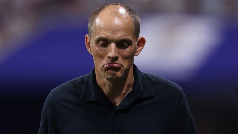 Thomas Tuchel reacts as England’s World Cup campaign comes to an end with defeat to Argentina