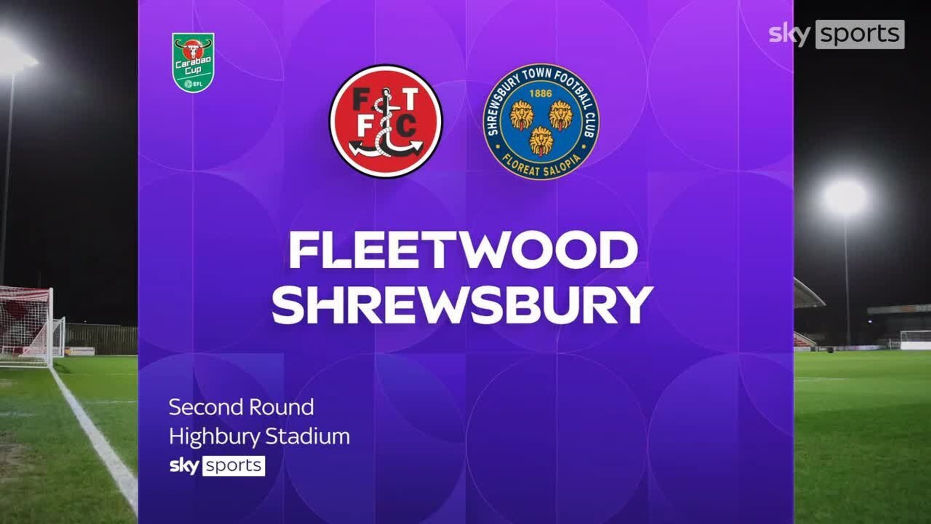 Fleetwood 4-0 Shrewsbury