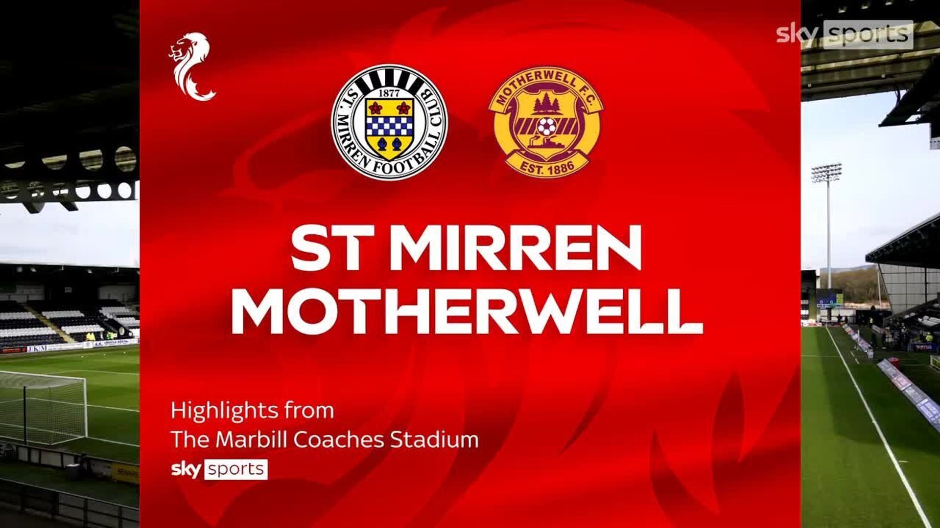 St Mirren 3-3 Motherwell 