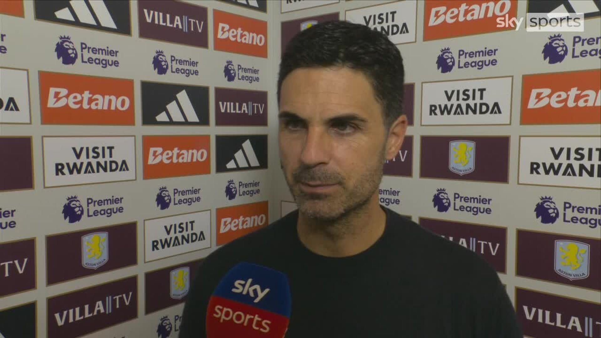 'Great squad performance' | Arteta reacts to 'massive' Aston Villa win