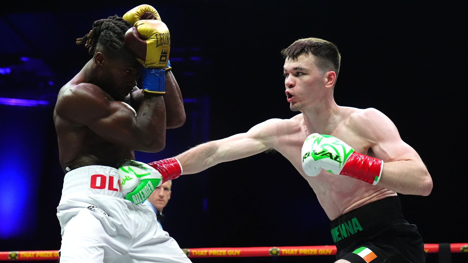 McKenna wins dream homecoming to become middleweight world champ