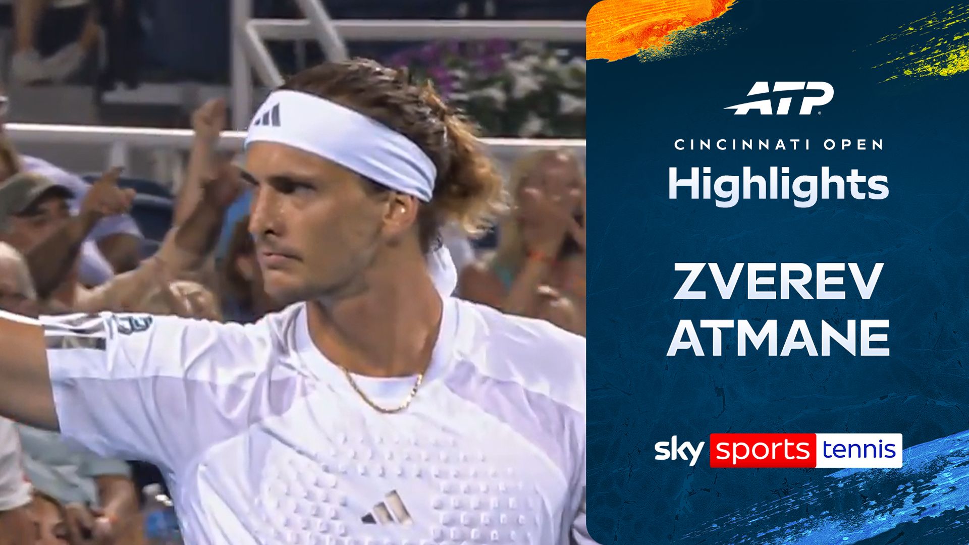 Zverev fends off Atmane in Cincinnati