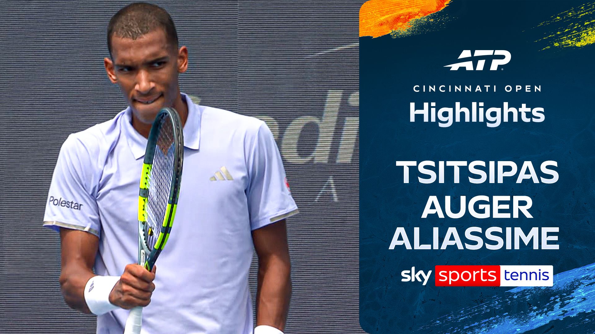 Auger-Aliassime defeats Tsitsipas in first match in 40 days