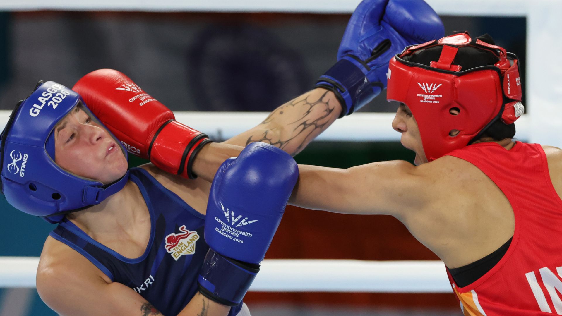 England's White beaten for first time in 68 fights at Commonwealth Games
