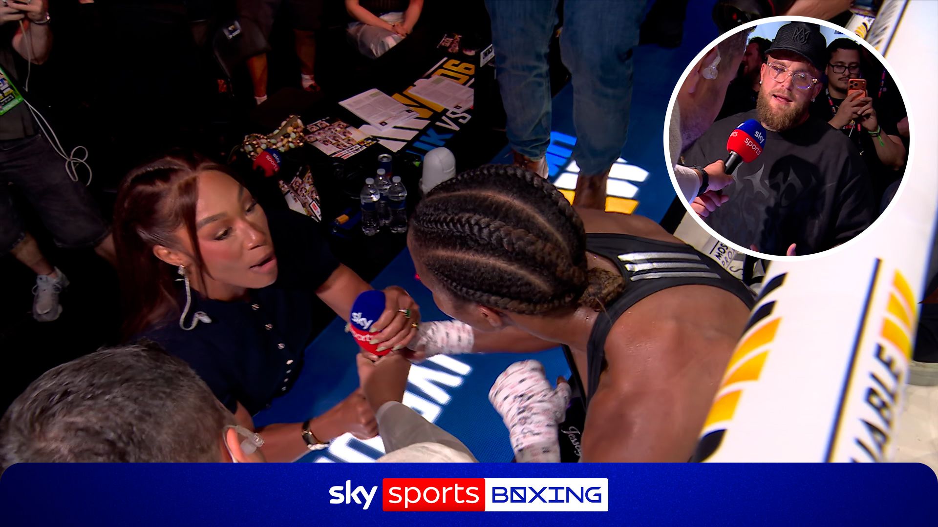 'You won't beat me!' | Dubois and Baumgardner get into a war of words!