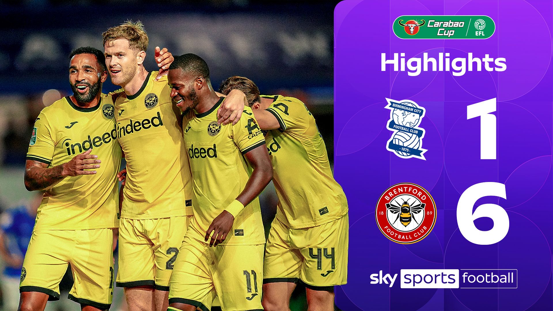 Brilliant Brentford put SIX past Birmingham