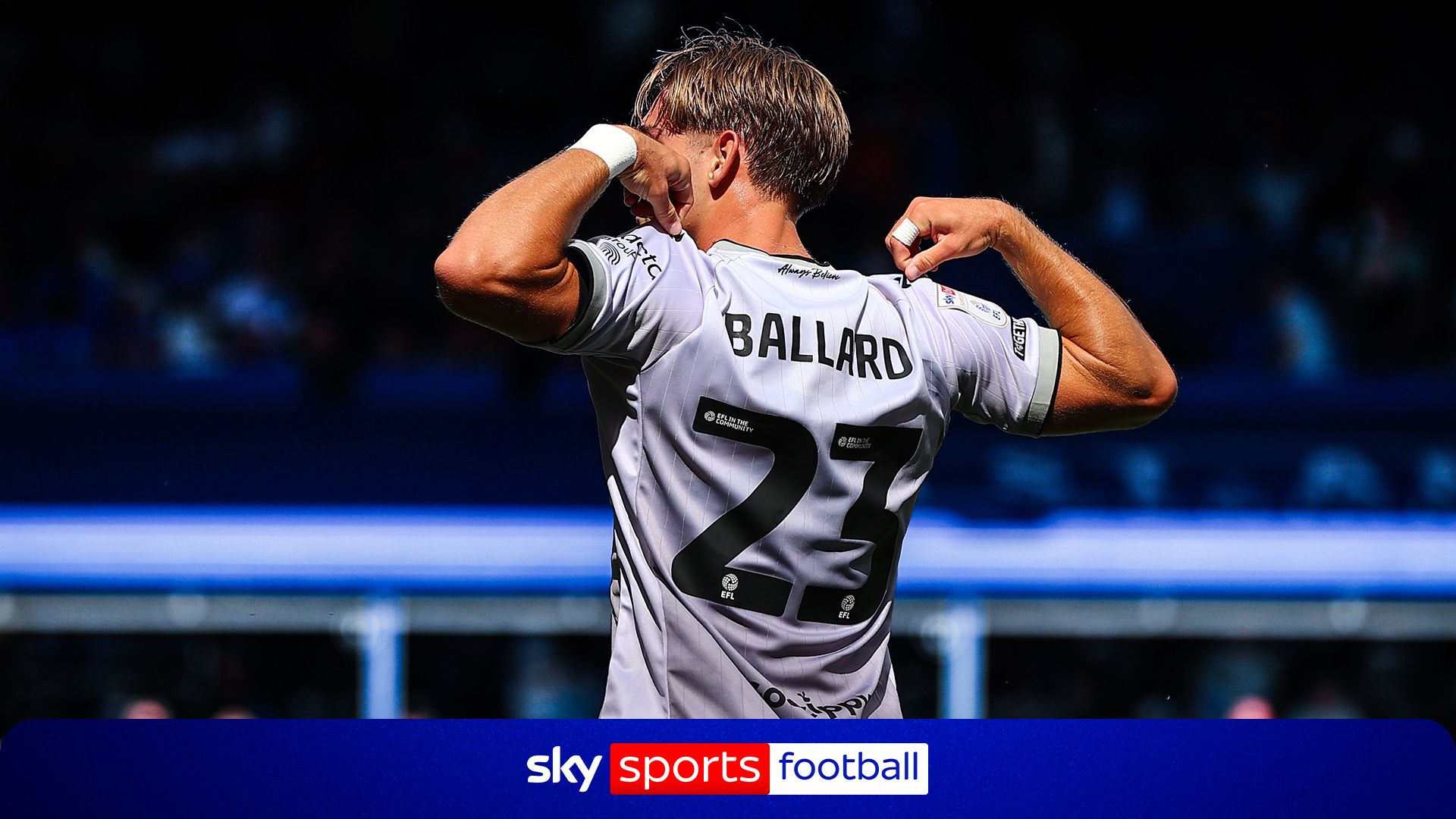 Was Ballard's back-heel the 'best ever' in the EFL?
