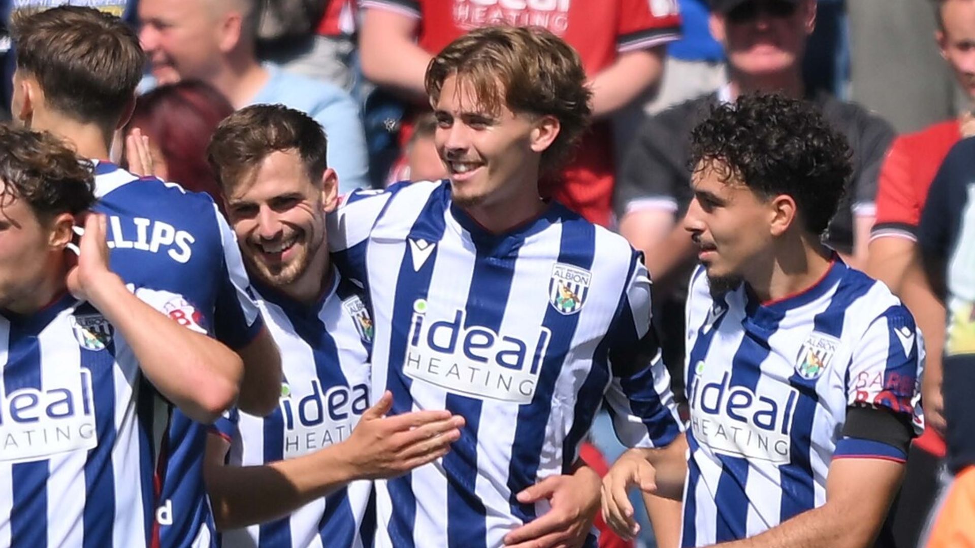 Price second-half double puts West Brom in control against Burnley LIVE!