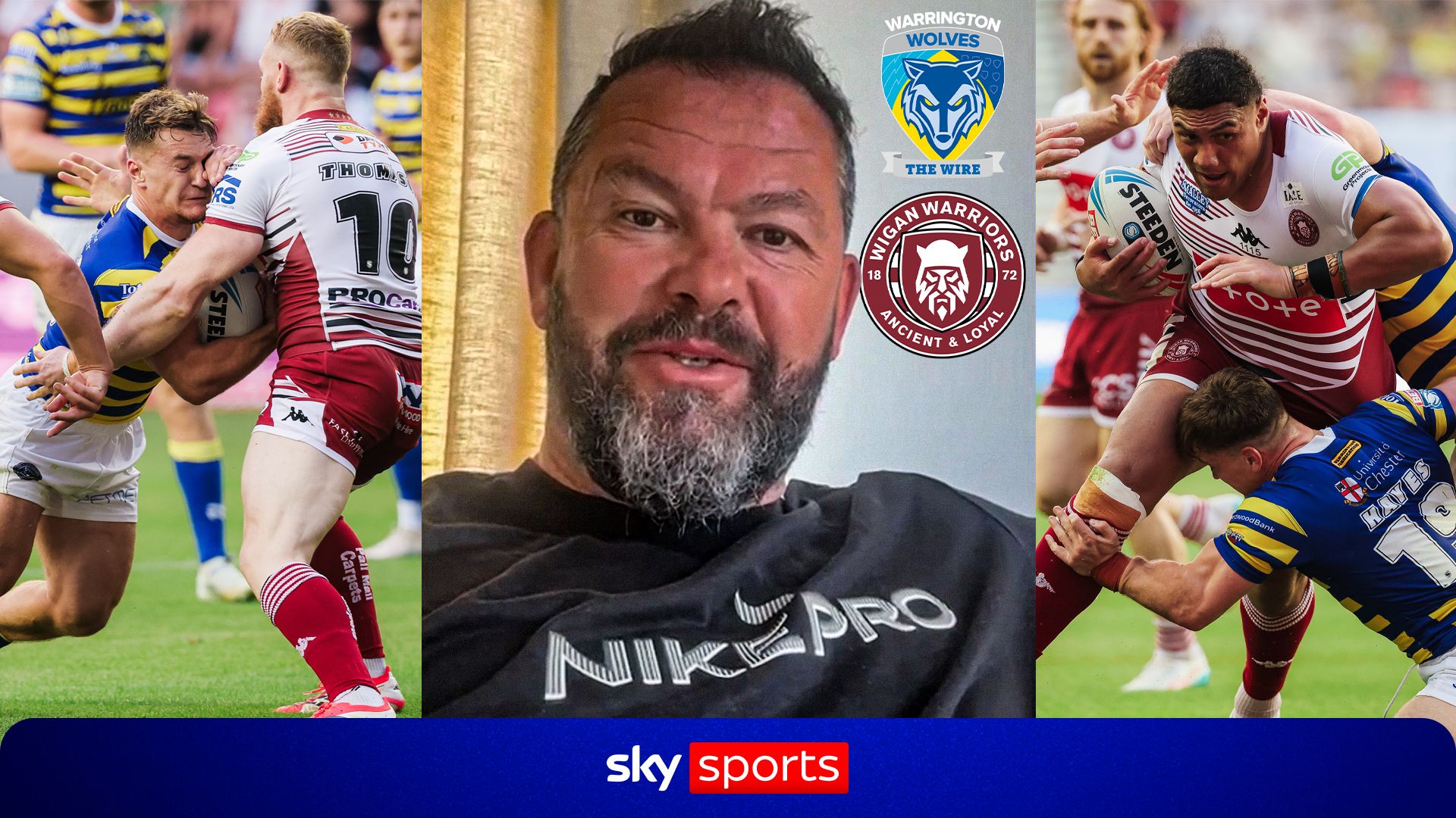 Farrell excited at historic first SL game in Dublin between Wigan vs Warrington