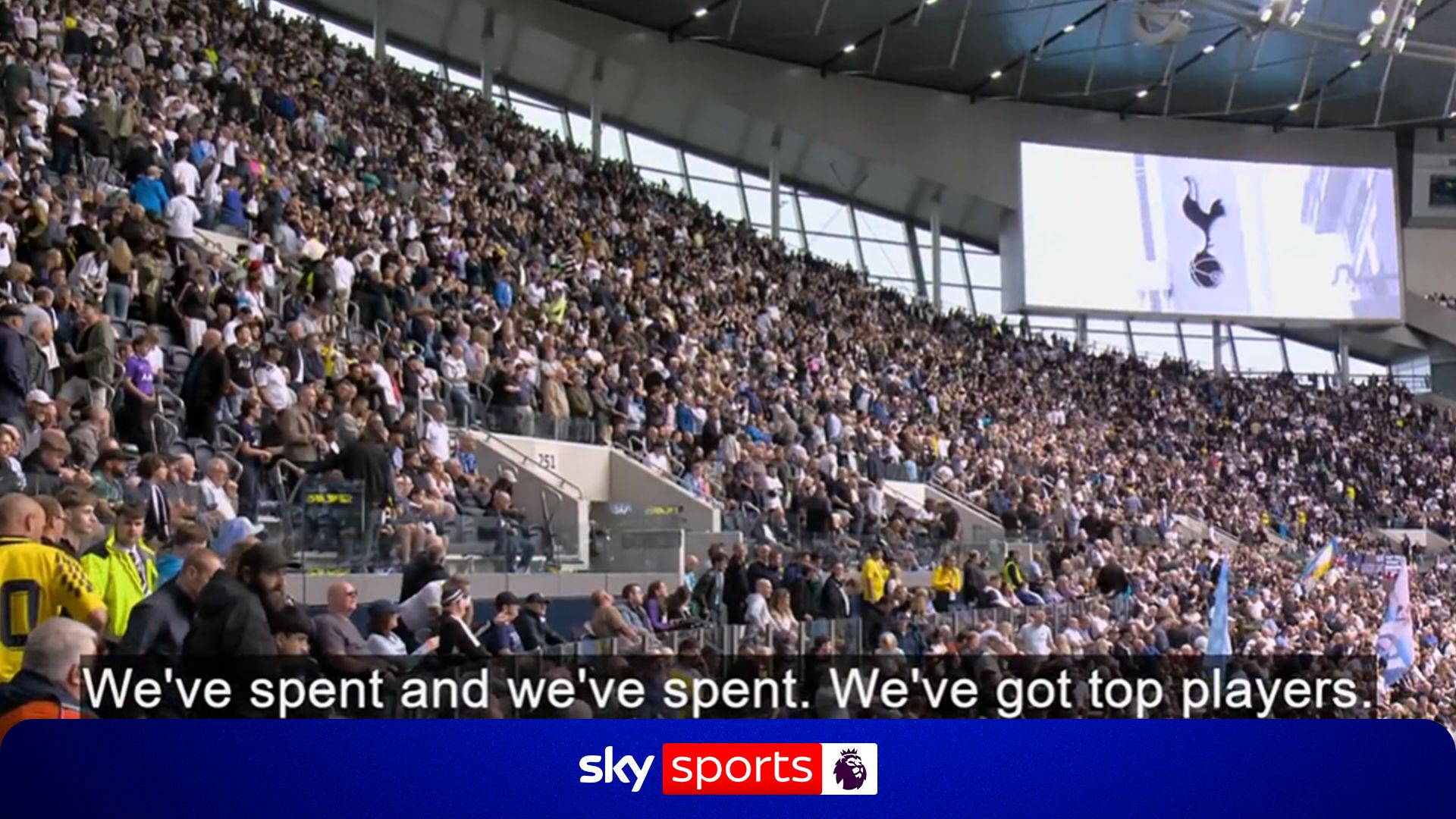 'We're back, we're huge!' | Spurs' announcer's claim before Newcastle loss goes viral
