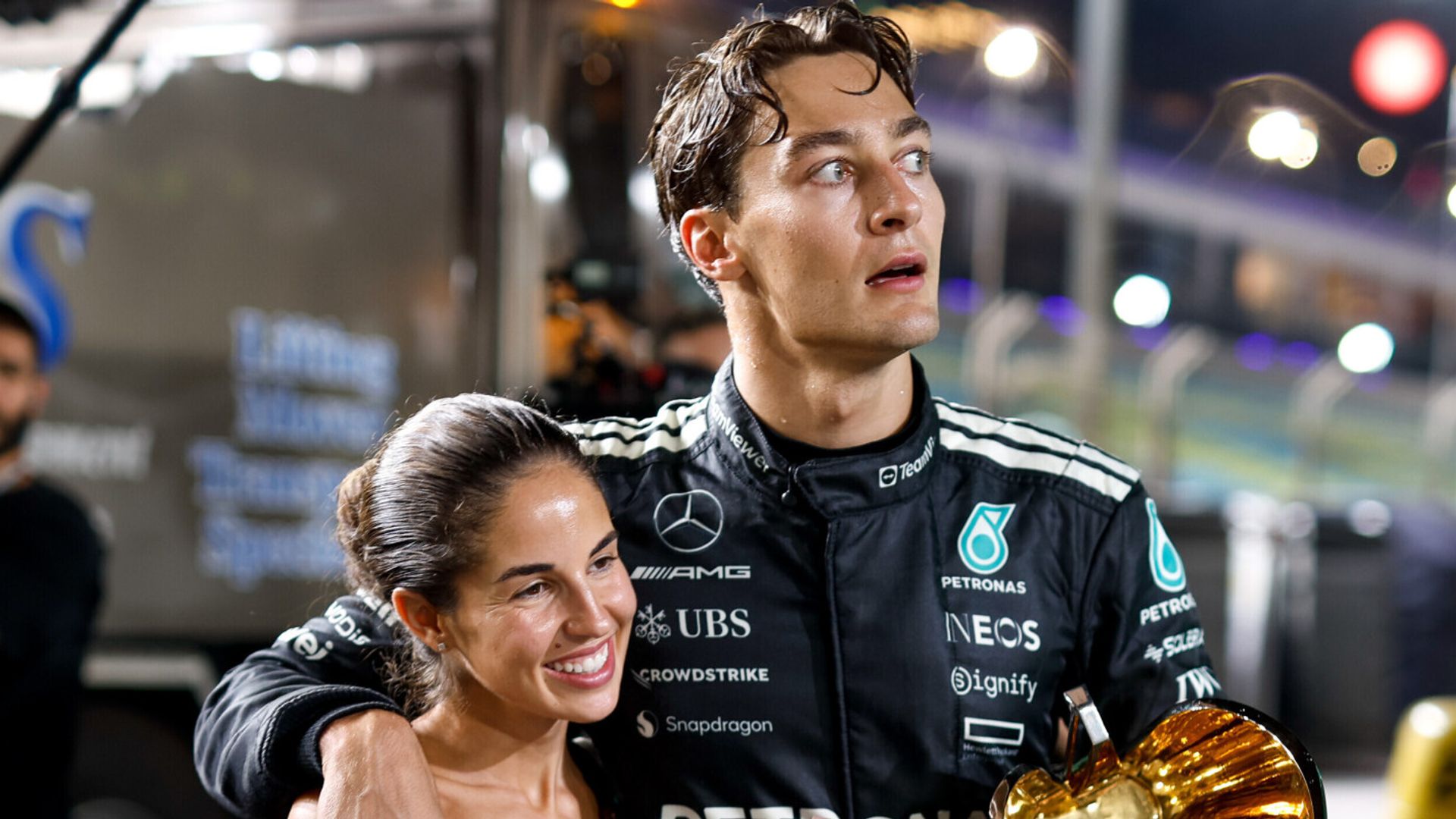 Russell '100 per cent' sure he will drive for Mercedes in 2027