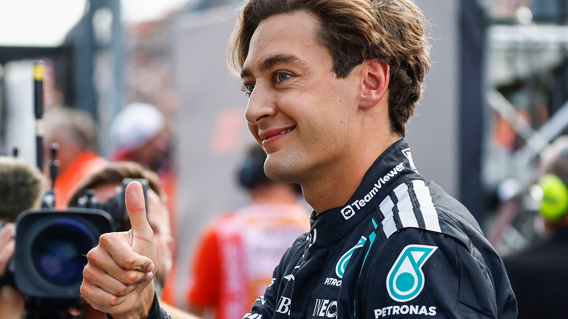 Russell claims Dutch GP Sprint pole with Antonelli, Hamilton on back foot