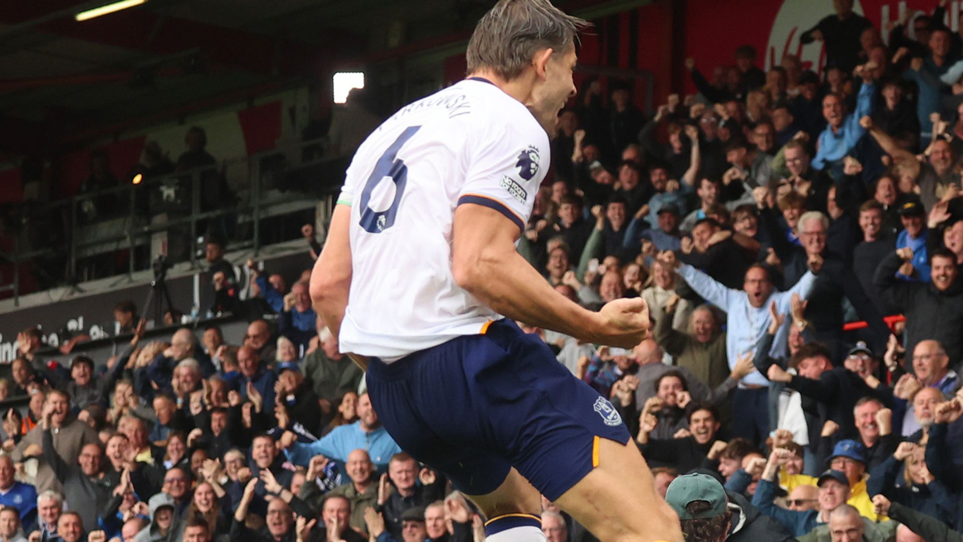 Tarkowski scores in stoppage time as Everton deny Bournemouth victory
