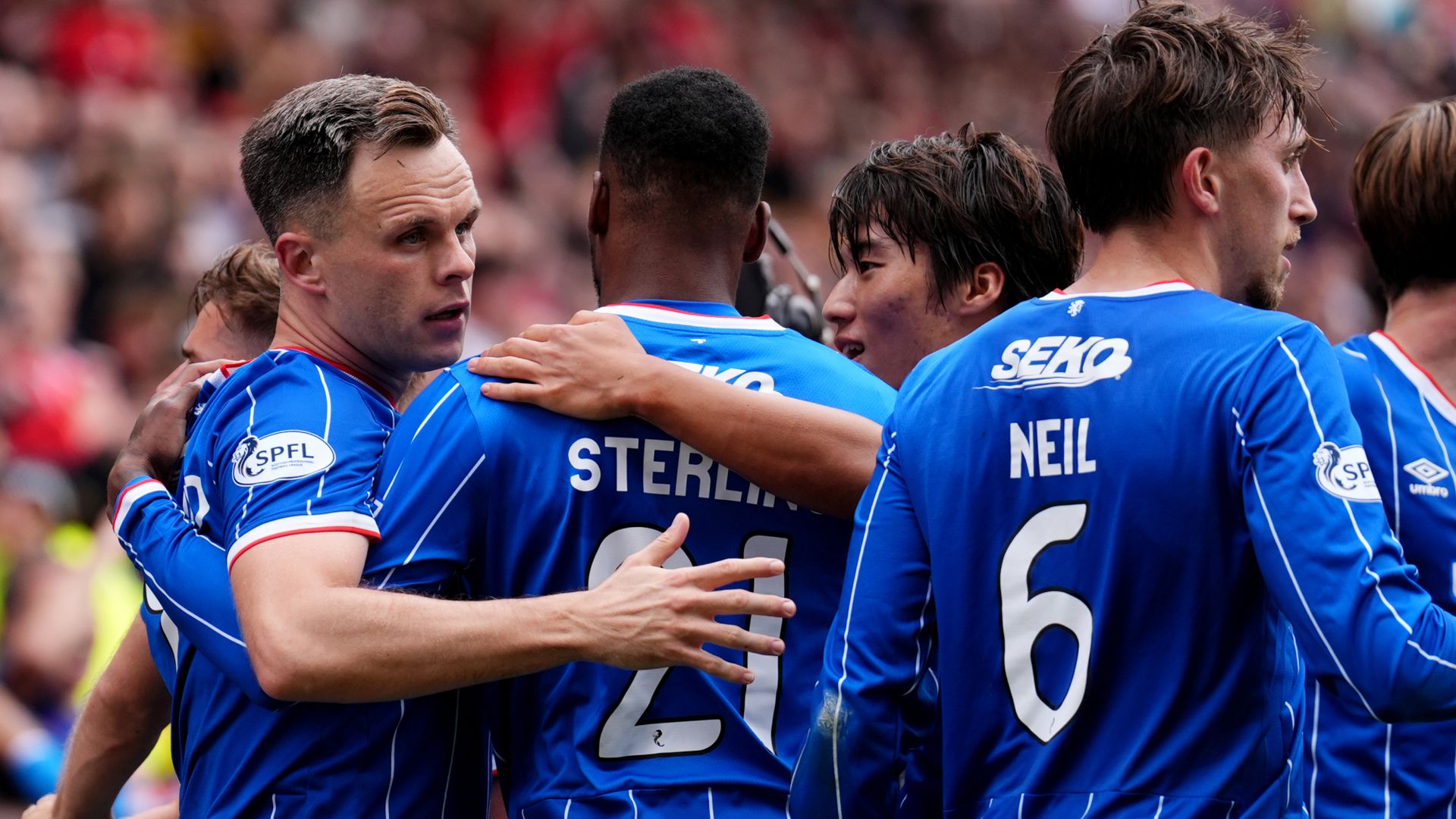 Turning point? Rangers lead Aberdeen LIVE!