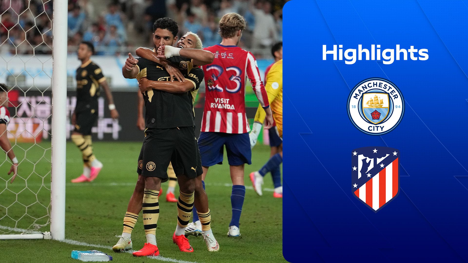 Marmoush double sees Man City breeze past Atletico in pre-season friendly