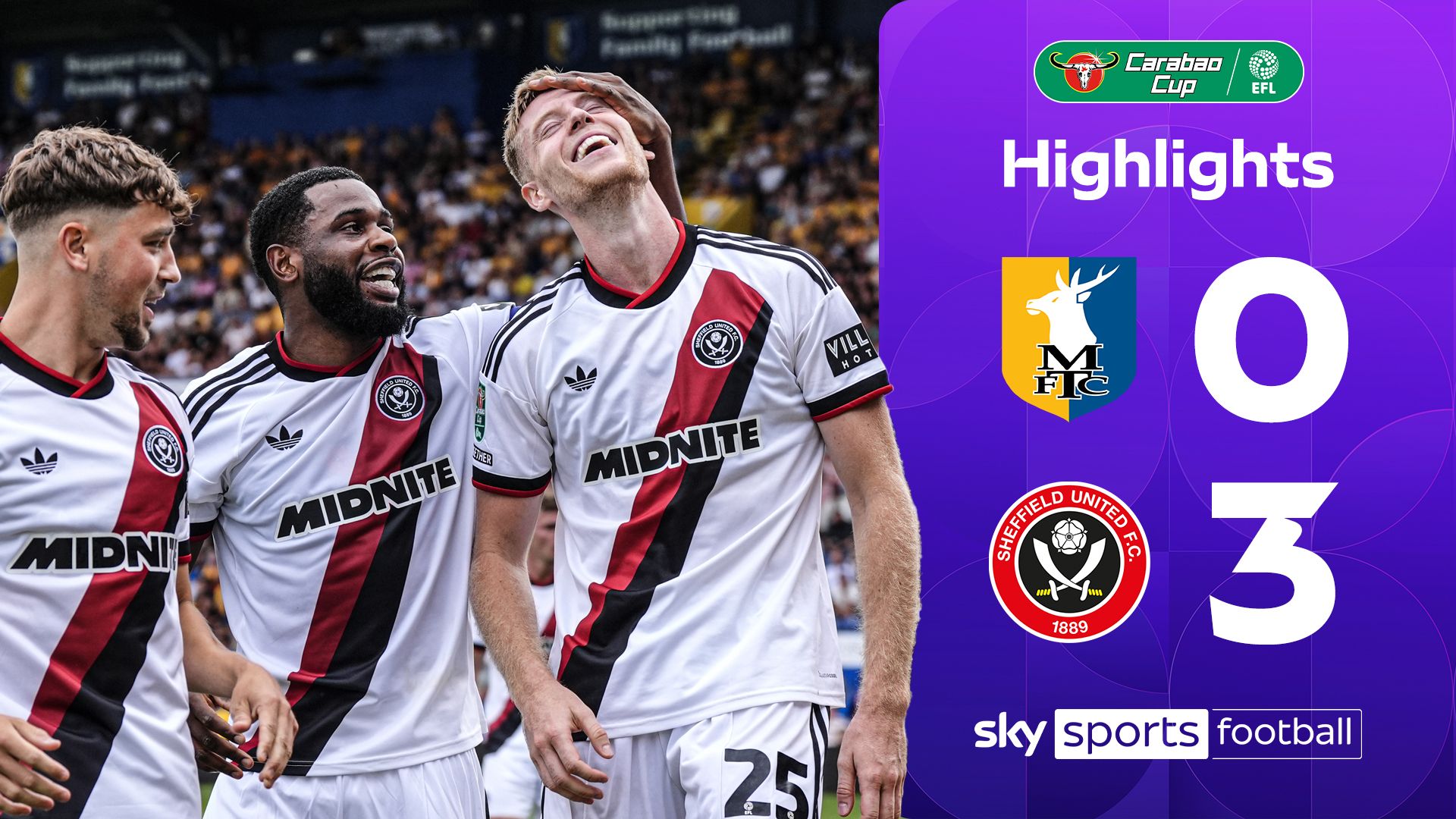 Blades progress to second round after comfortable win at Mansfield