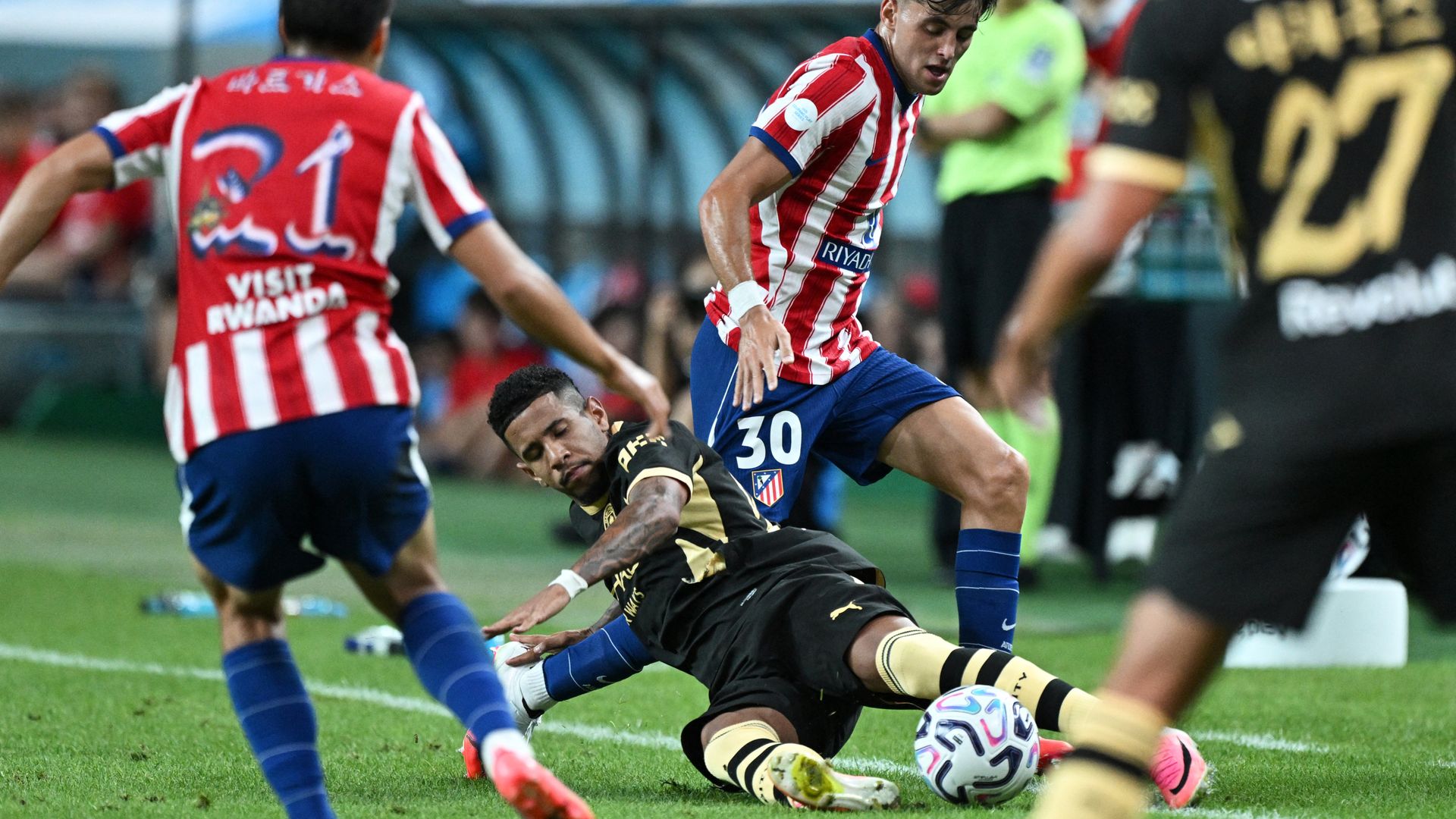 Dominant Man City stunned by Atletico LIVE!