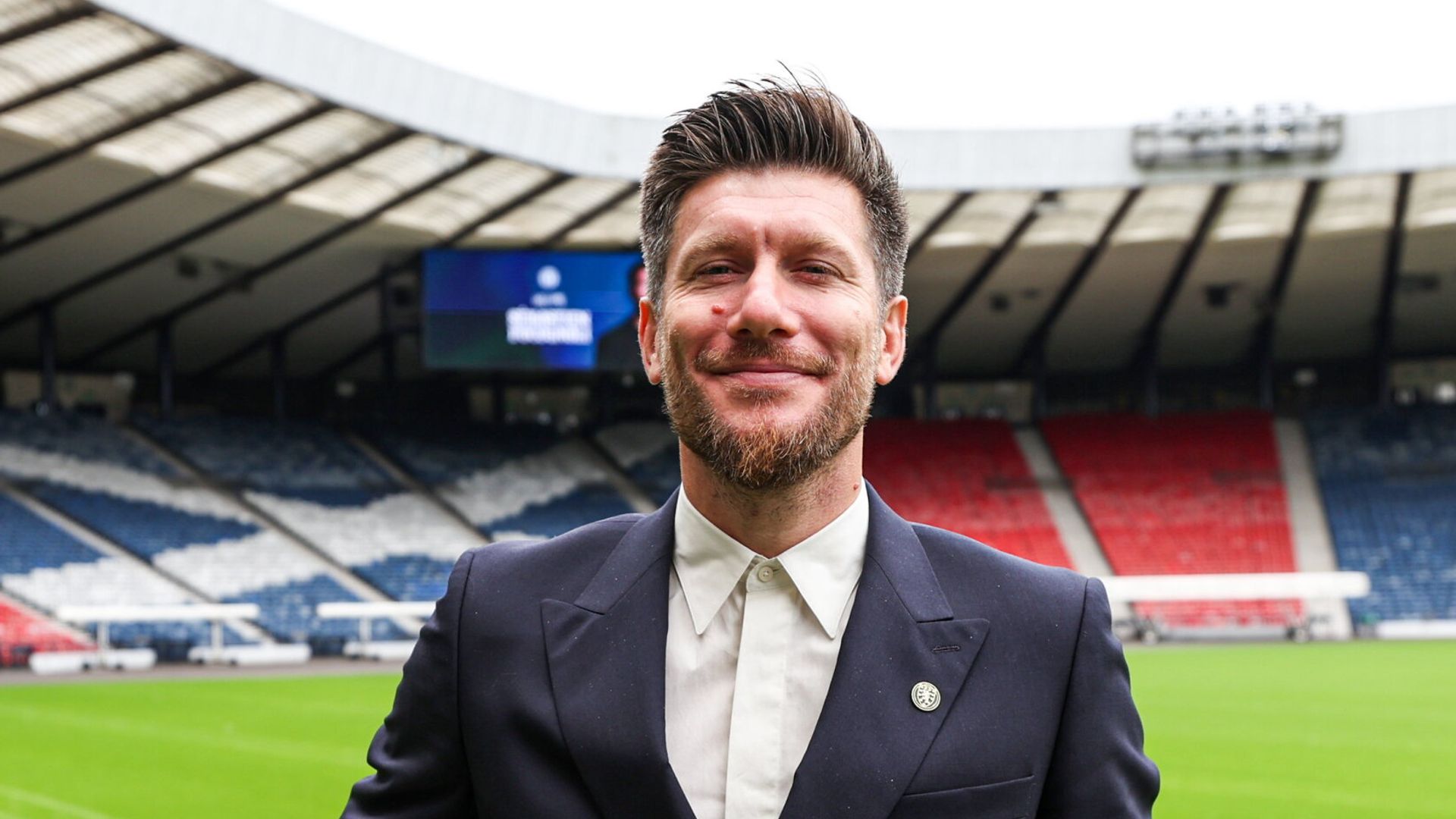 New Scotland head coach Pocognoli vows to make fans 'smile'
