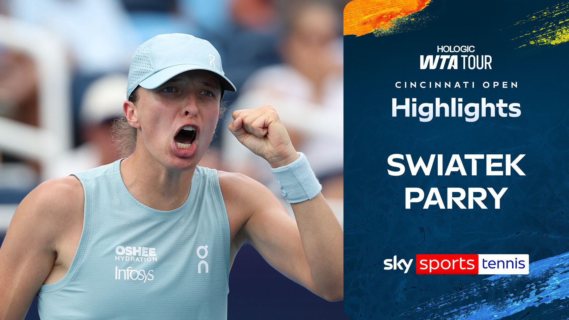 Swiatek reaches quarter-finals in straight sets despite sub-par display