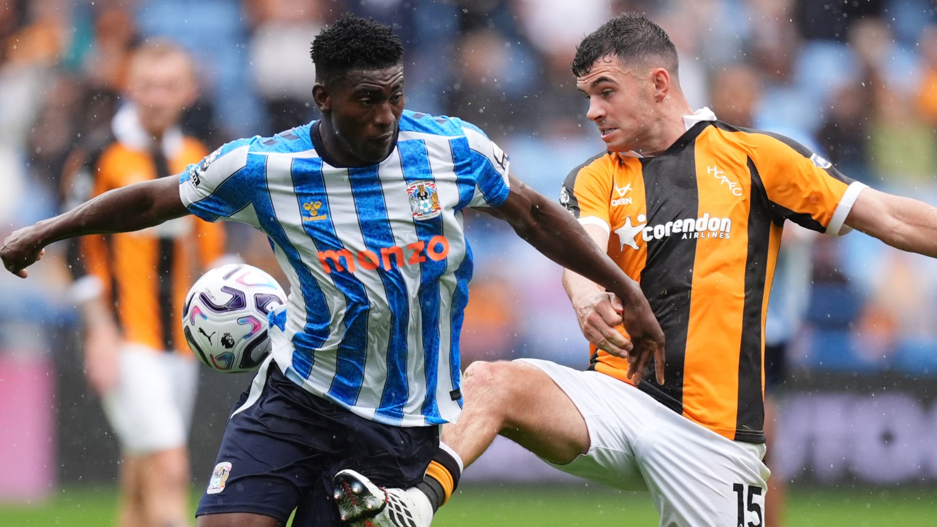 Awoniyi denied home debut Coventry goal vs Hull LIVE!