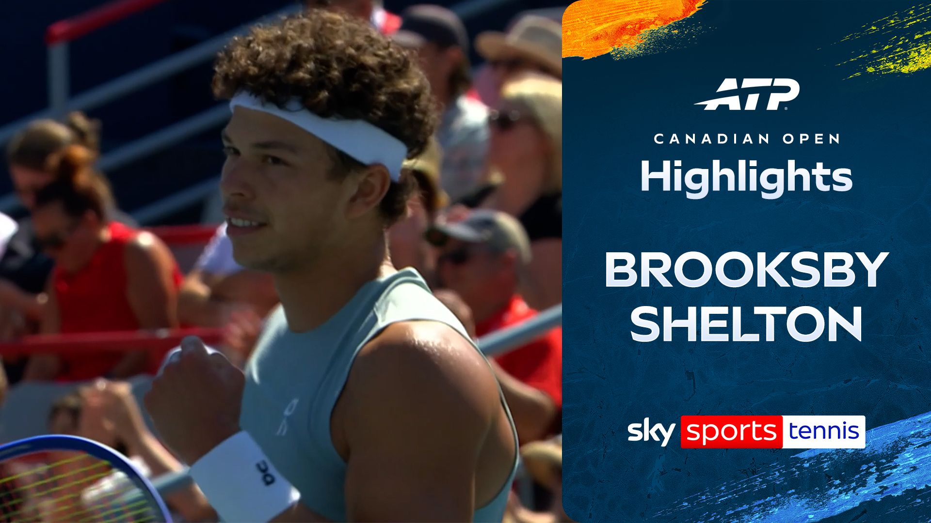 Shelton begins title defence with straight sets victory over Brooksby