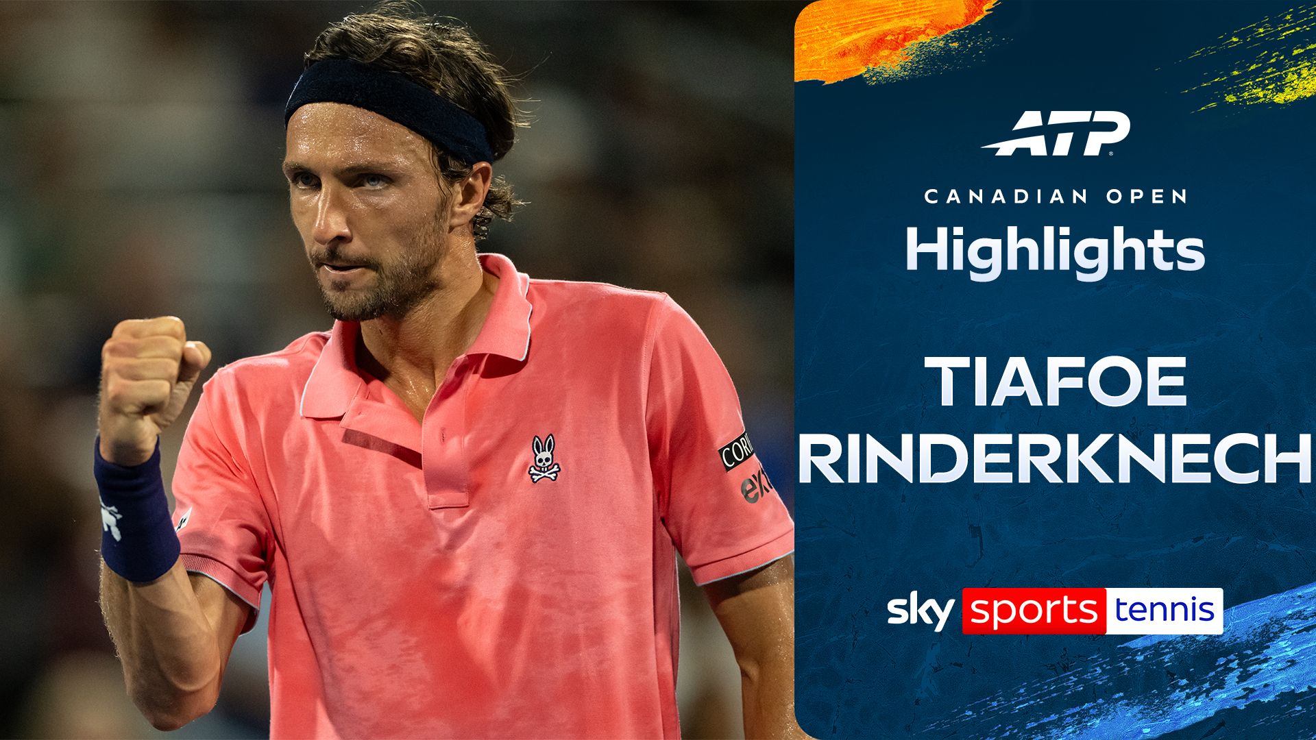 Tiafoe forced to retire early against Rinderknech in Canada