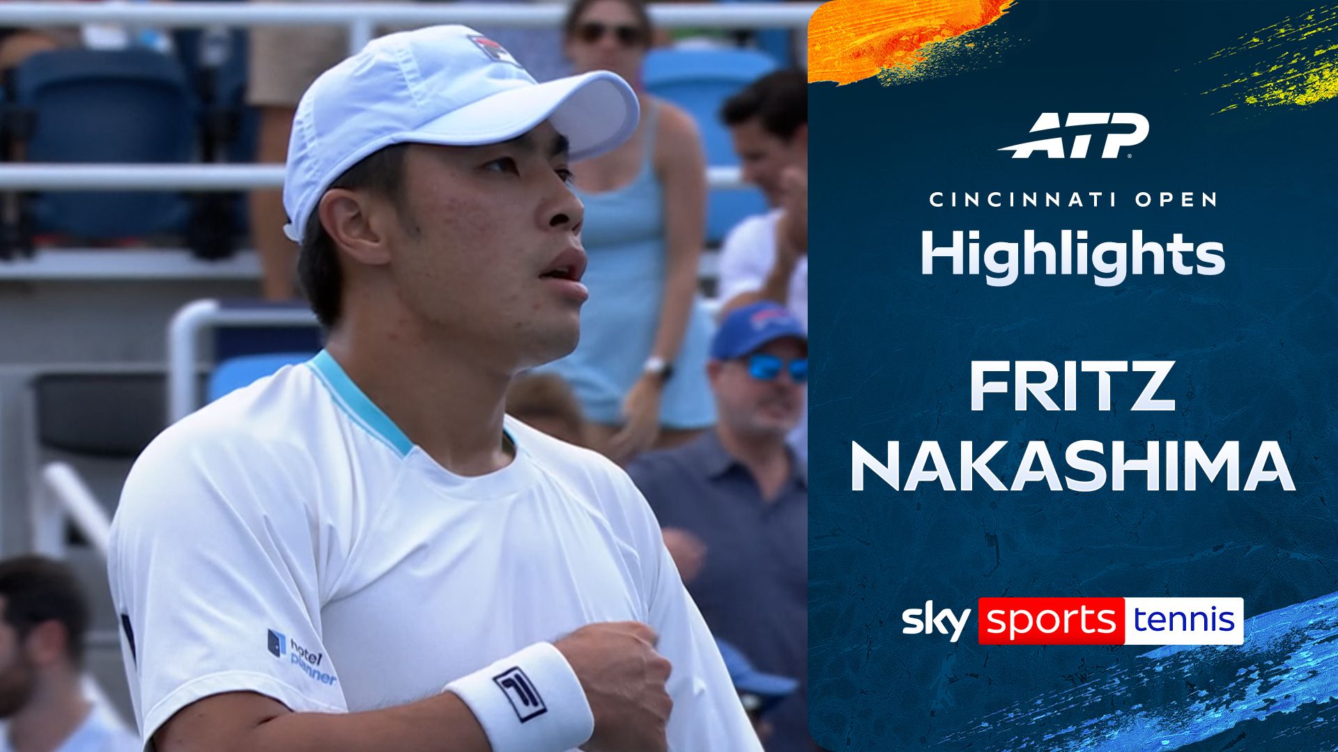 Nakashima powers past Fritz to reach the semi-finals in Cincinnati