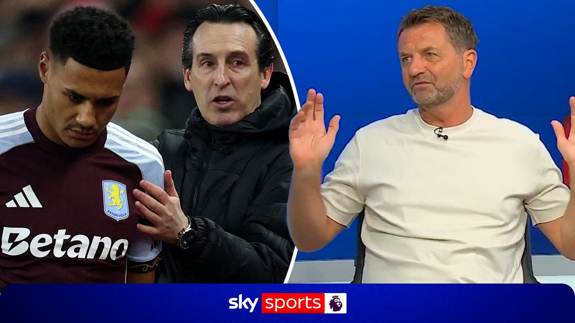 'Don't dig him out!' | Sherwood calls out Emery over Watkins comments
