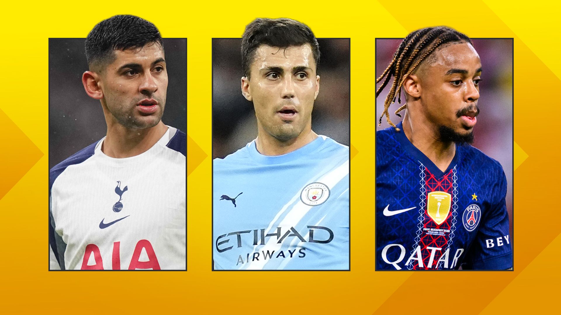 Transfer Centre LIVE! Romero, Rodri, Barcola latest