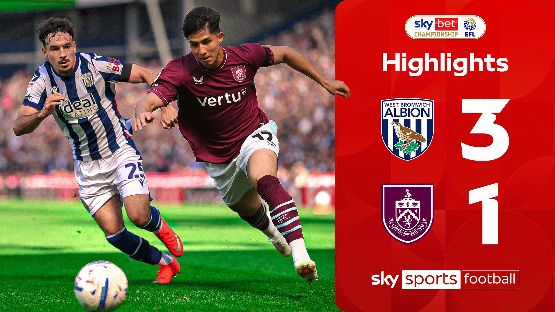 Price inspires WBA turnaround to beat Burnley 