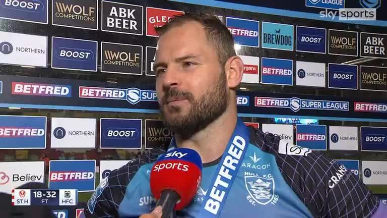 Player of the match Aidan Sezer conceded it's been a tough season after Hull FC ended their seven-match losing streak against St Helens