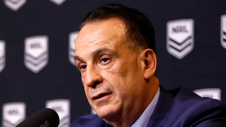 NRL supremo Peter V'Landys would like to see London Broncos in Super League