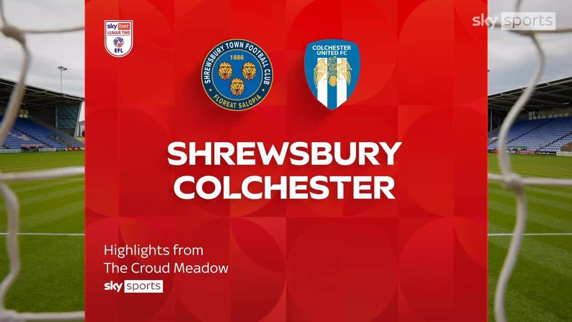 Shrewsbury 2-2 Colchester