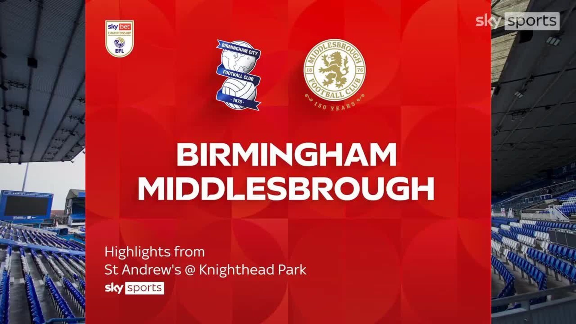 Birmingham 2-2 Middlesbrough
