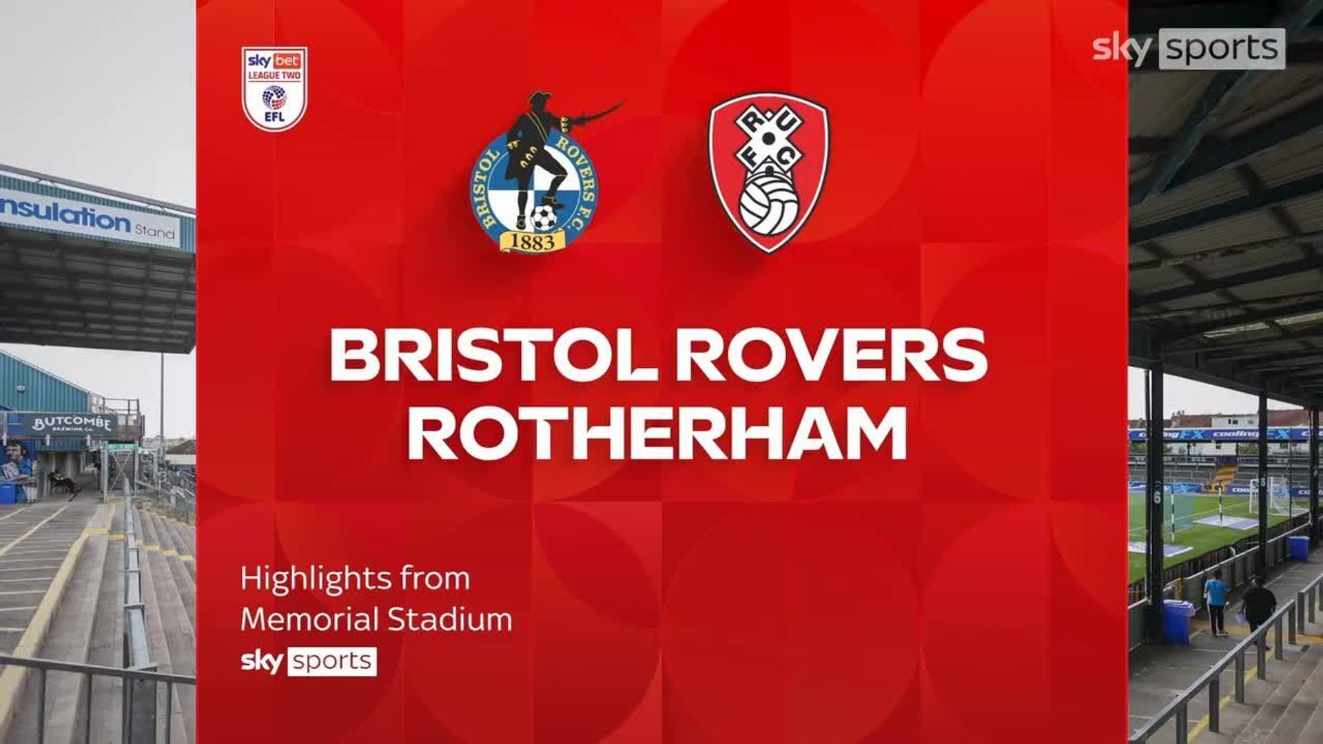 Bristol Rovers 1-0 Rotherham Utd