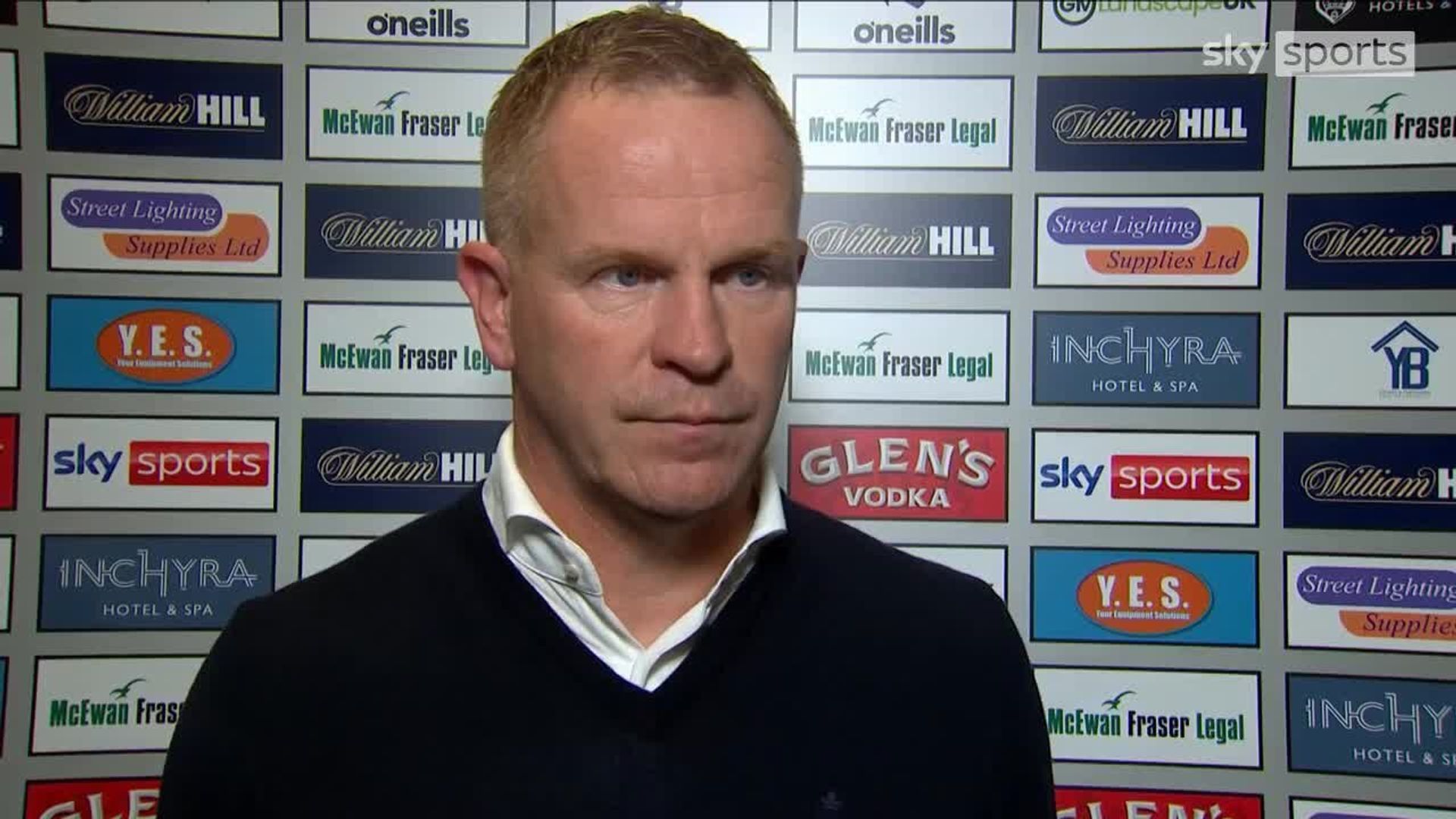 'Not good enough' | Vrancken on Falkirk loss as Hearts miss out on going second