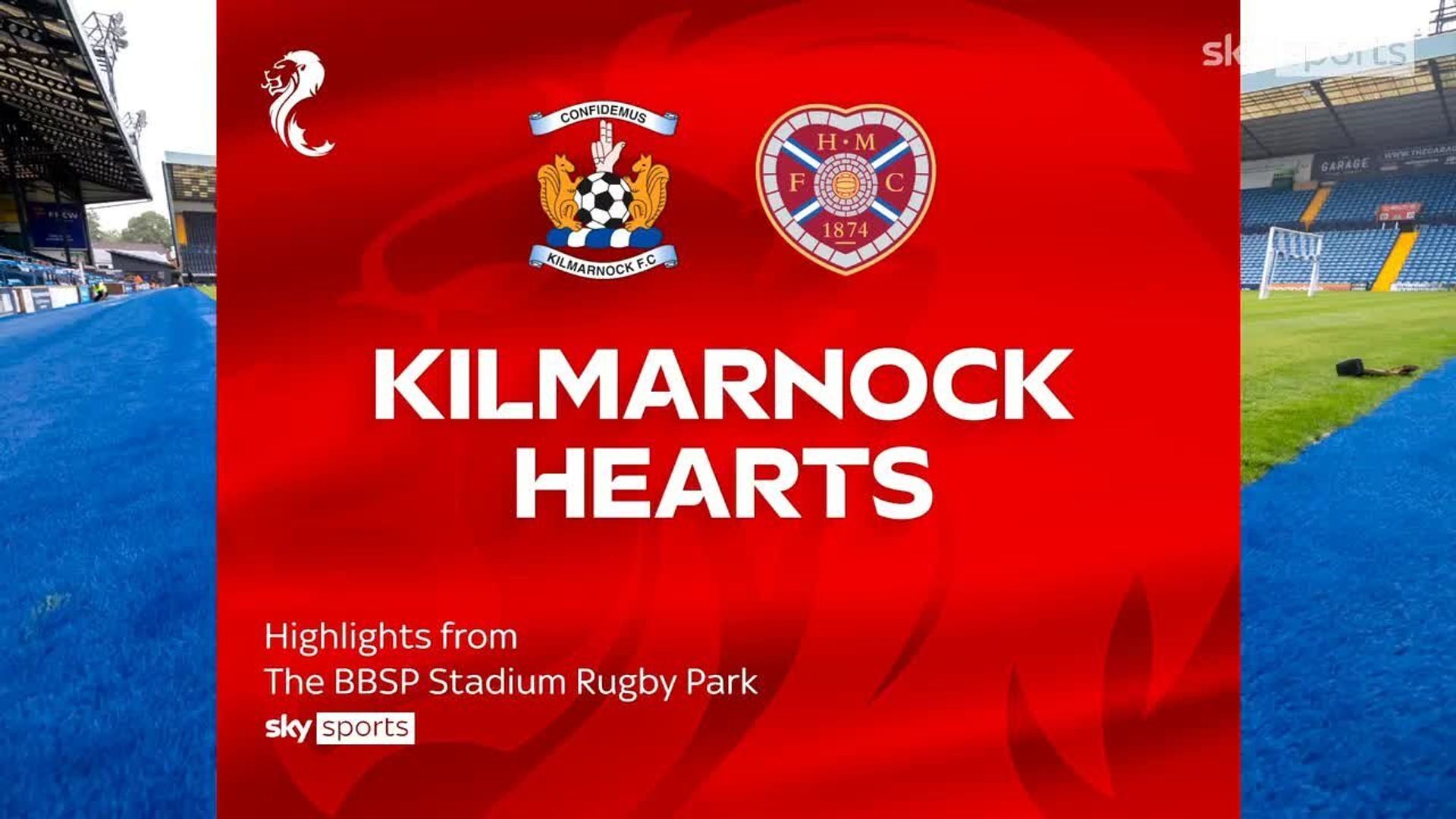  Kilmarnock 1-1 Hearts