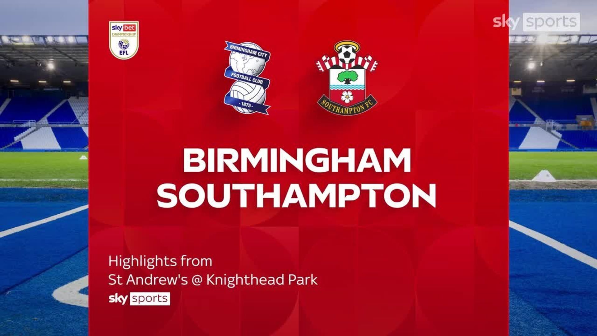 Birmingham 1-1 Southampton 
