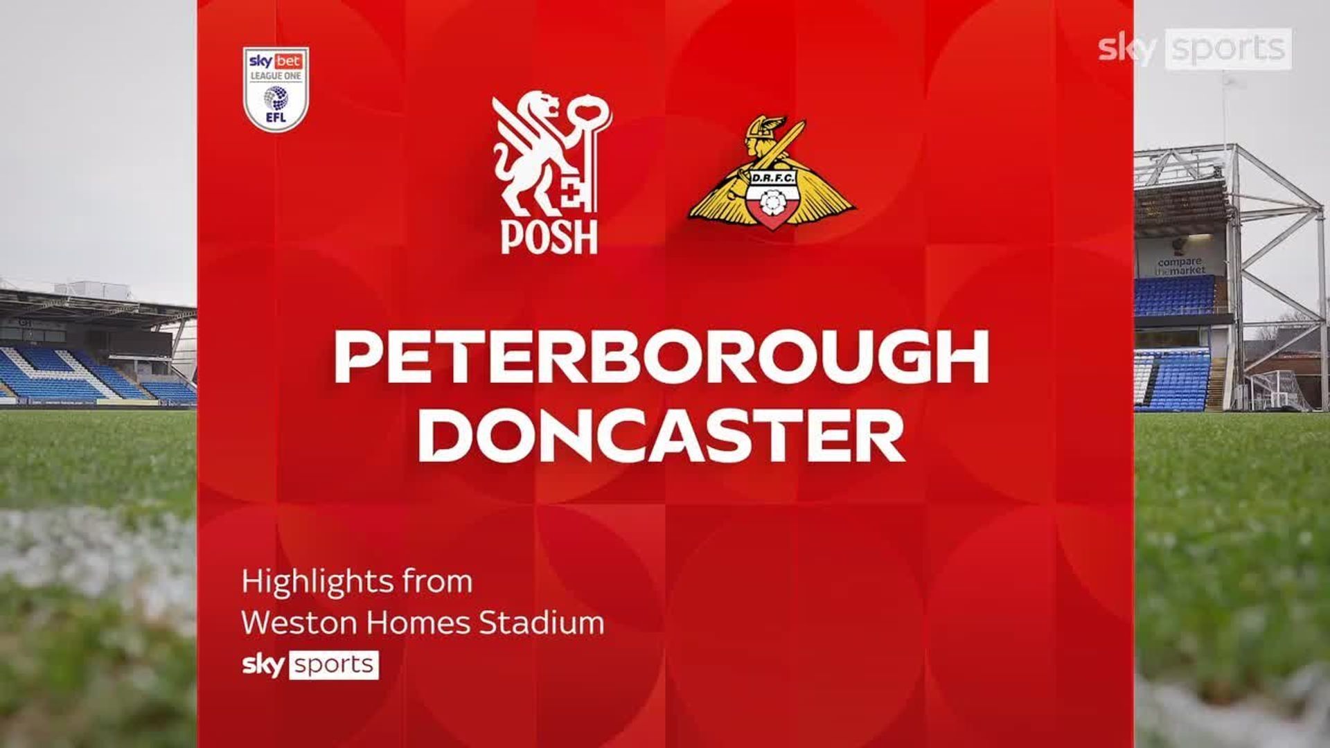 Peterborough 0-2 Doncaster