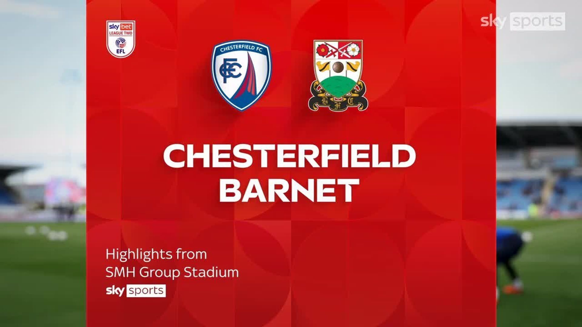 Chesterfield 3-3 Barnet