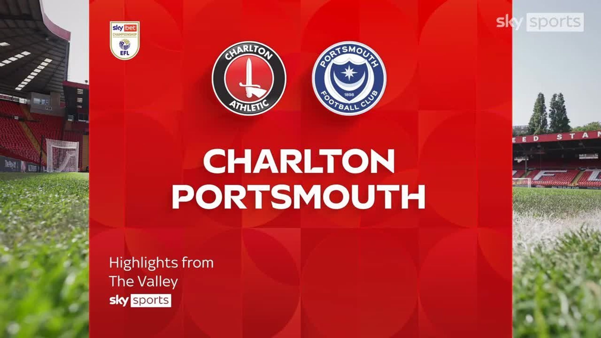 Charlton 0-0 Portsmouth